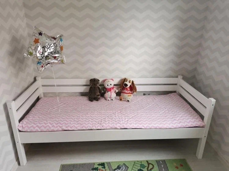 Кровать ROSTIK из березовой фанеры без ящиков,без бортика 90*200см