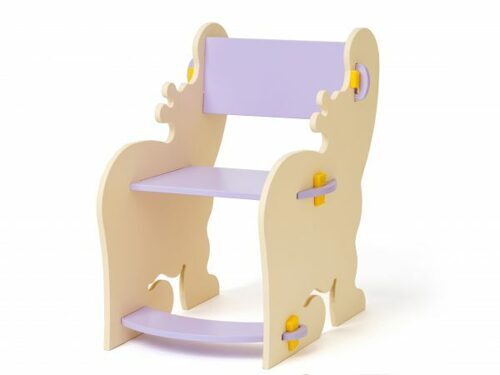 Стул Мадагаскар сиренево-бежевый